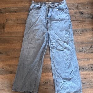 Abercrombie & Fitch Light Blue Low Rise Jeans